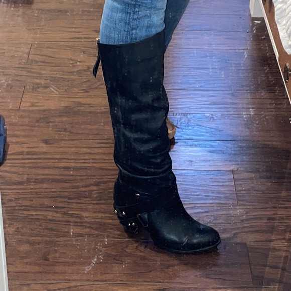 Super buttery, sexy leather slouch boots - Picture 8 of 8